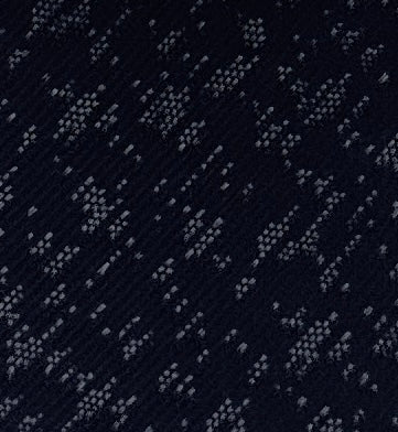 Emporio Armani Mens Night Blue Patch watermark Tie – Made in Italy