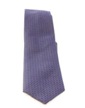 Emporio Armani Marine Blue Red Dotted Polyester-Silk Blend Tie – 3in