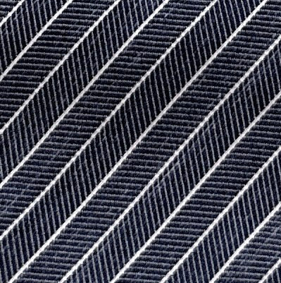 Emporio Armani Men’s Night Blue Striped Silk Necktie, 3''
