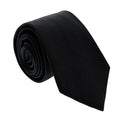 Emporio Armani Mens Black Dotted Tie – Made in Italy