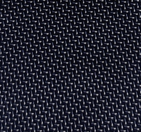 Emporio Armani Dark Blue Herringbone pattern Men's Tie – Made in Italy
