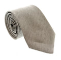 Emporio Armani Lunar Grey Solid Men's Tie, 3"