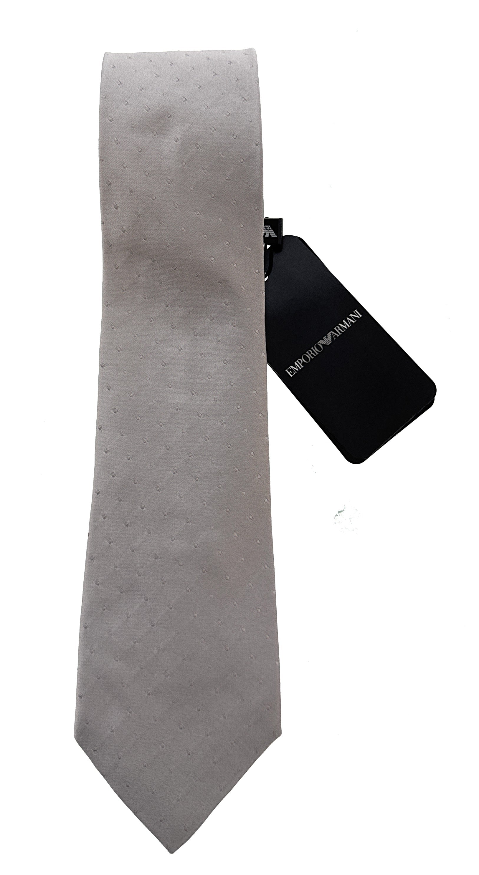 Emporio Armani Pearl Dotted Men's Tie, 3"