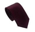 Emporio Armani Ruby Maple Armani logo pattern Men's Tie – Made in Italy