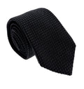 Emporio Armani Men's Anthracite Grey Knitted 61%%Otton 39%%Ilk Tie, 3"