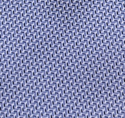 Emporio Armani Men’s Light Blue Herringbone Silk Necktie, 3"