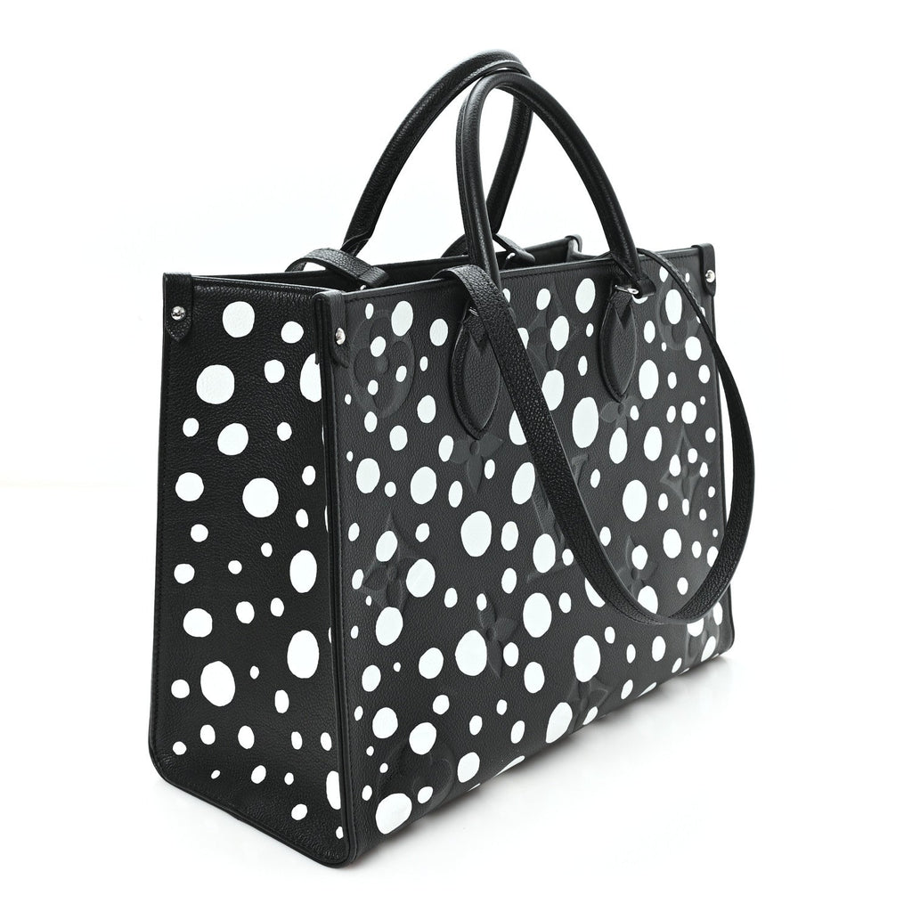 LV X YK Empreinte Monogram Giant Onthego MM Black