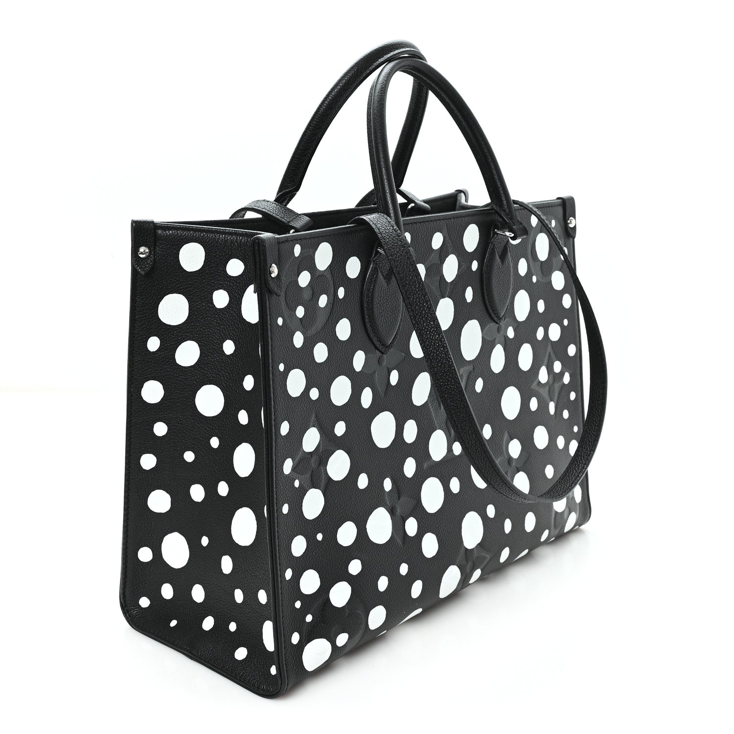 LV X YK Empreinte Monogram Giant Onthego MM Black