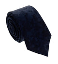 Emporio Armani Men’s Night Blue Cloudy Silk Necktie, 3"