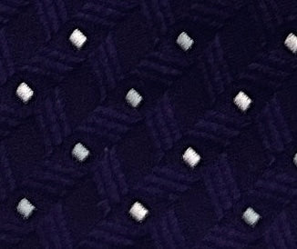 Emporio Armani Men’s Violet Dotted Silk Necktie, 3"