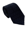 Emporio Armani Men's China Blue Diamond Weave 82%%Ilk 18%%Crylic Tie, 3"