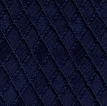 Emporio Armani Men's China Blue Diamond Weave 82%%Ilk 18%%Crylic Tie, 3"