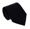 Emporio Armani Men's Navy Blue Geometric Dotted 51%%Ilk 49%%Olyester Tie, 3"