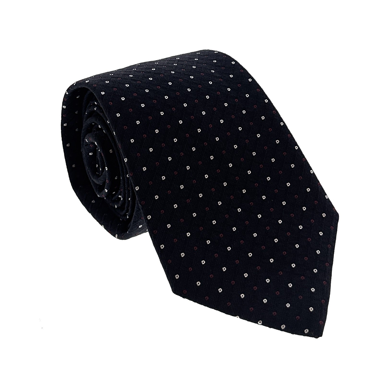 Emporio Armani Blue Dotted Men's Tie, 3"