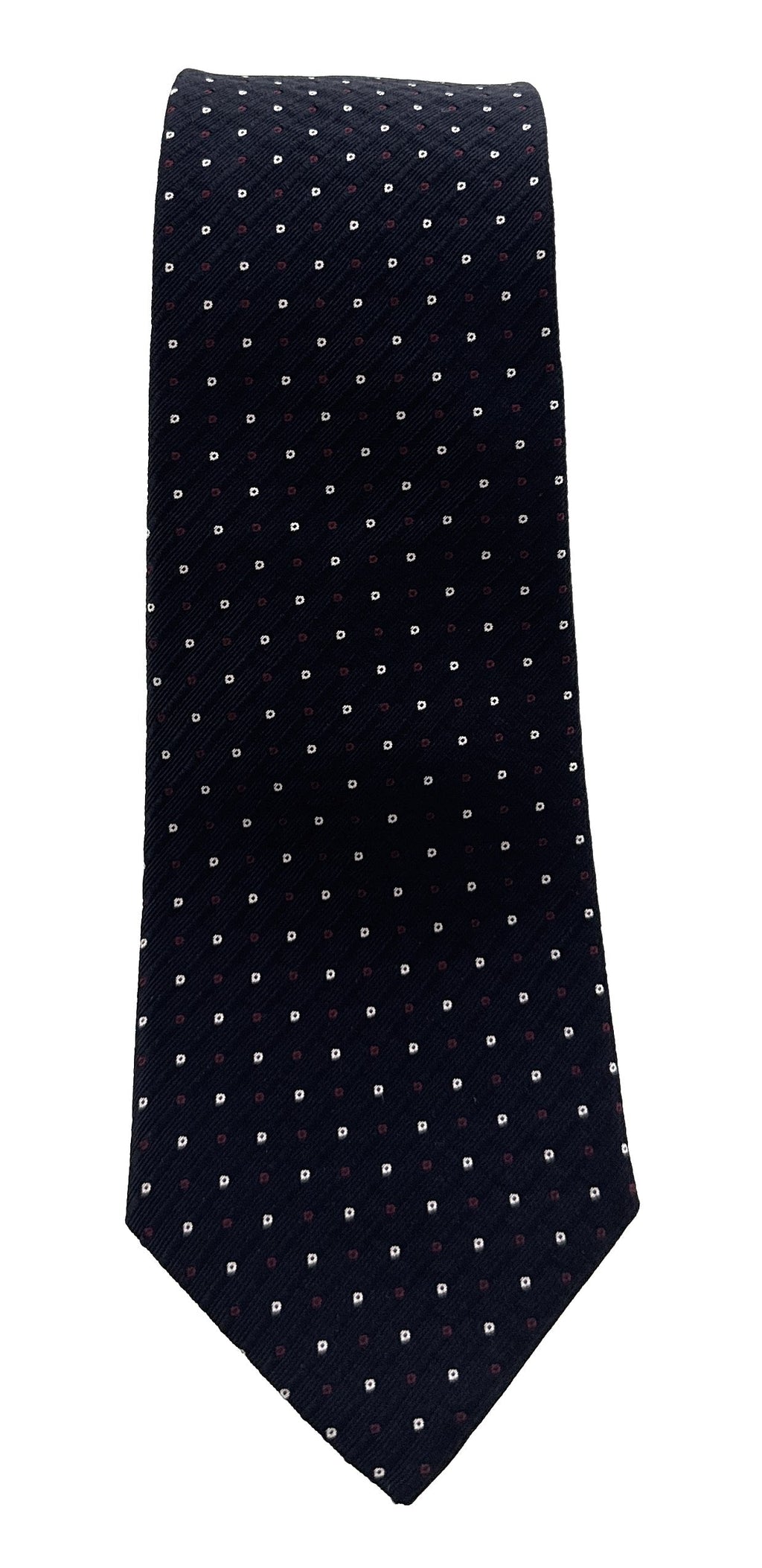 Emporio Armani Blue Dotted Men's Tie, 3"