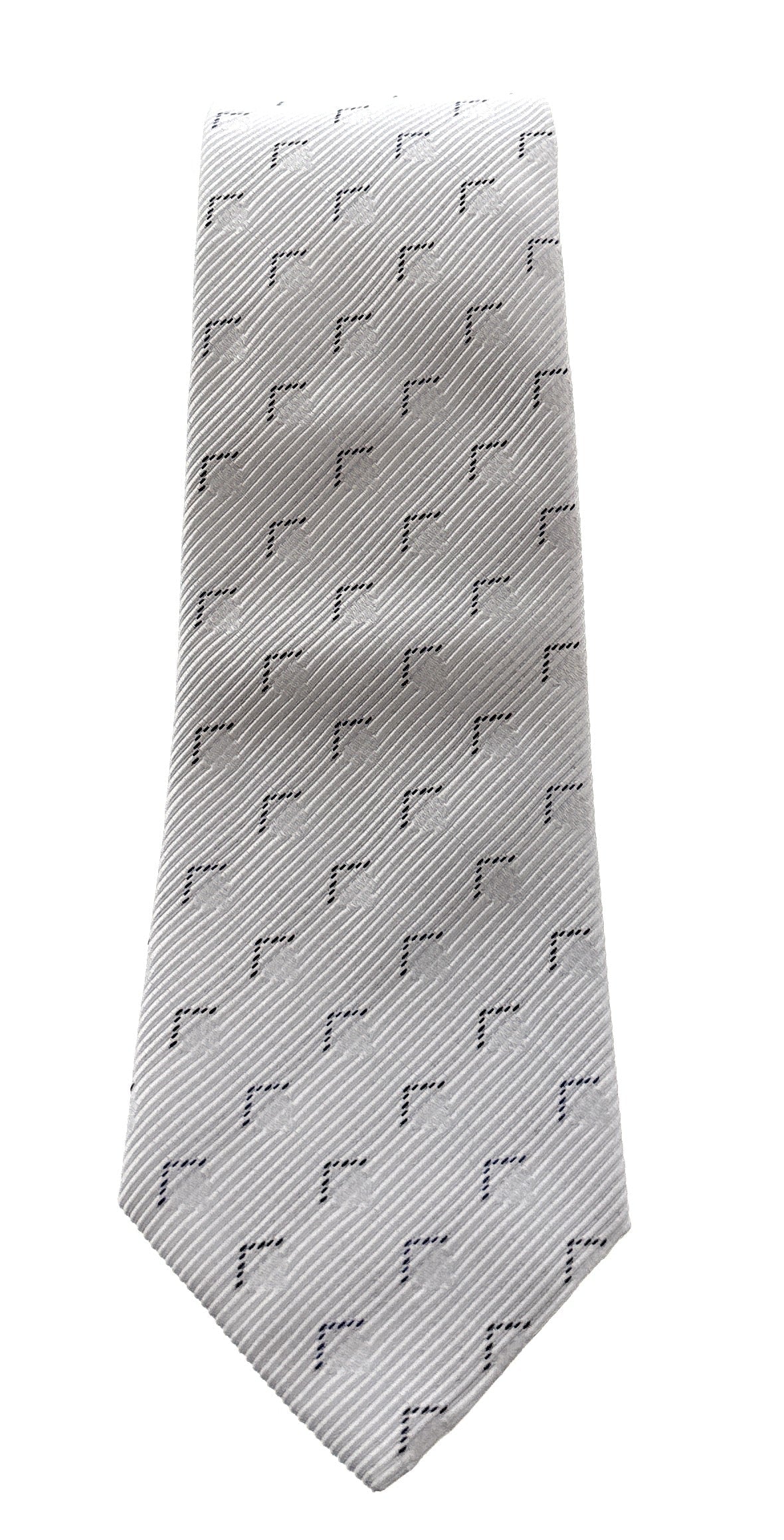 Emporio Armani Men's Celestial Blue Subtle Geometric 59%%Otton 41%%Ilk Tie, 3"