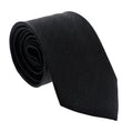 Emporio Armani Mens Shadow Grey Dotted weave Tie – Made in Italy
