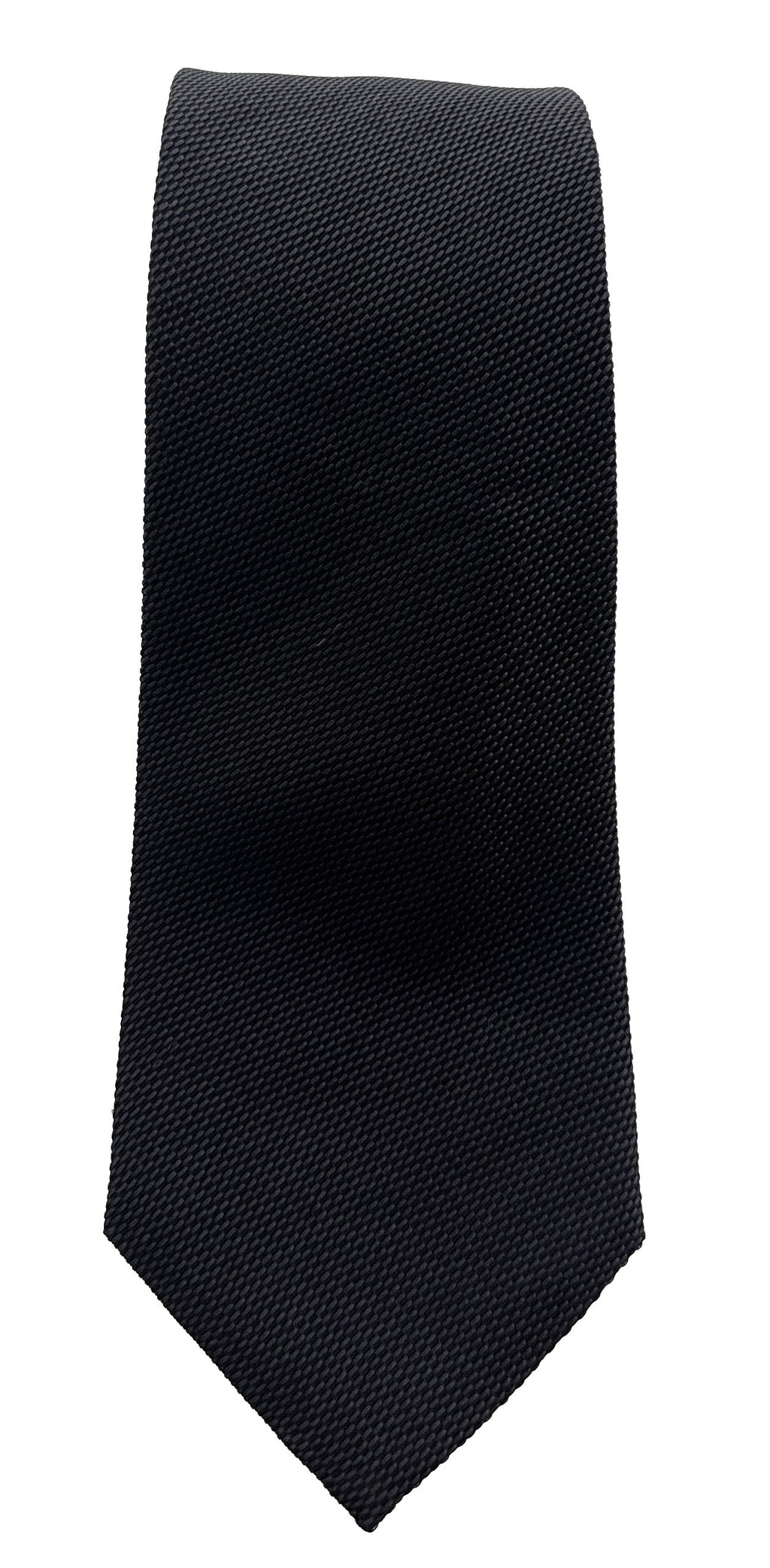Emporio Armani Mens Shadow Grey Dotted weave Tie – Made in Italy