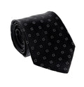 Emporio Armani Anthracite Grey Dotted Men's Tie, 3"