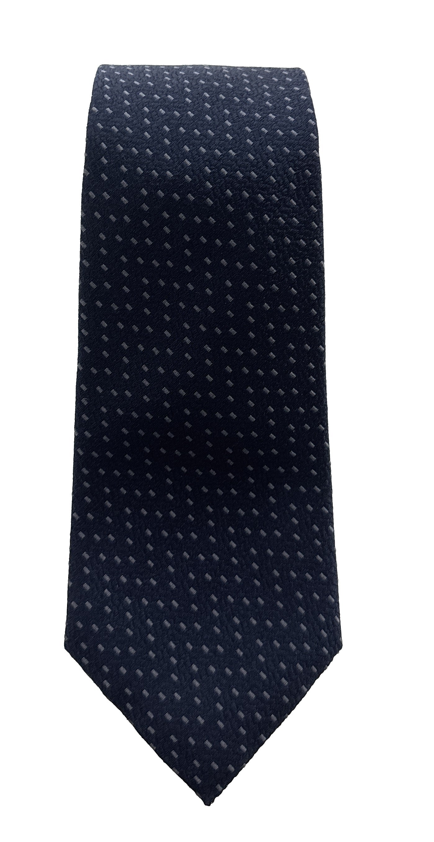 Emporio Armani Blue Dotted Men's Tie, 3"