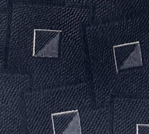 Emporio Armani Men's Light Blue Geometric 53%%Otton 47%%Ilk Tie, 3"