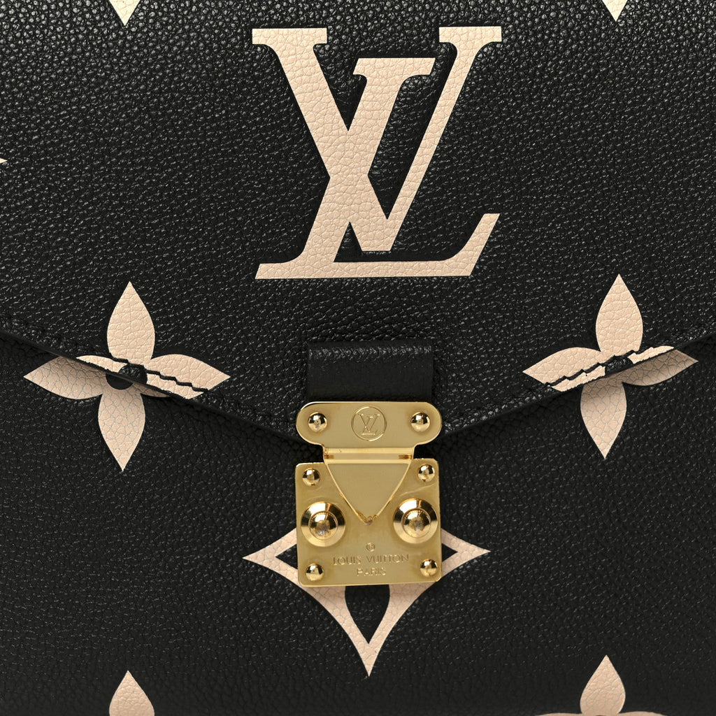 Empreinte Monogram Giant Pochette Metis Black Beige Black Beige