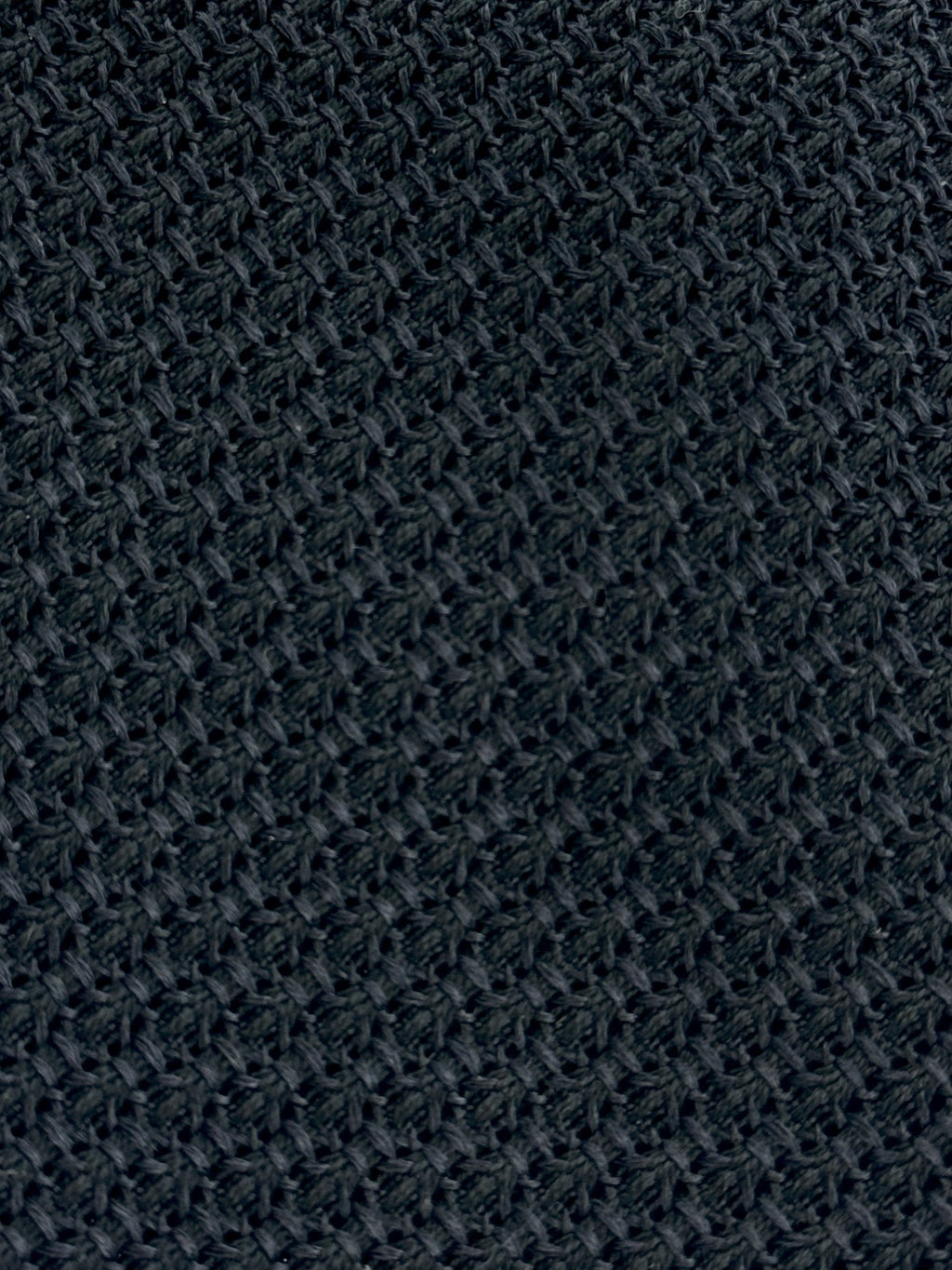 Emporio Armani Mens Blue Knitted Tie – Made in Italy