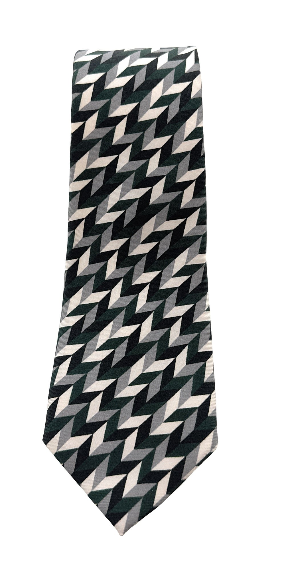 Emporio Armani Multicolor checkered Men's Tie, 3"