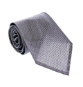 Emporio Armani Men’s Light Purple Cross Stitched Cotton Necktie, 3"