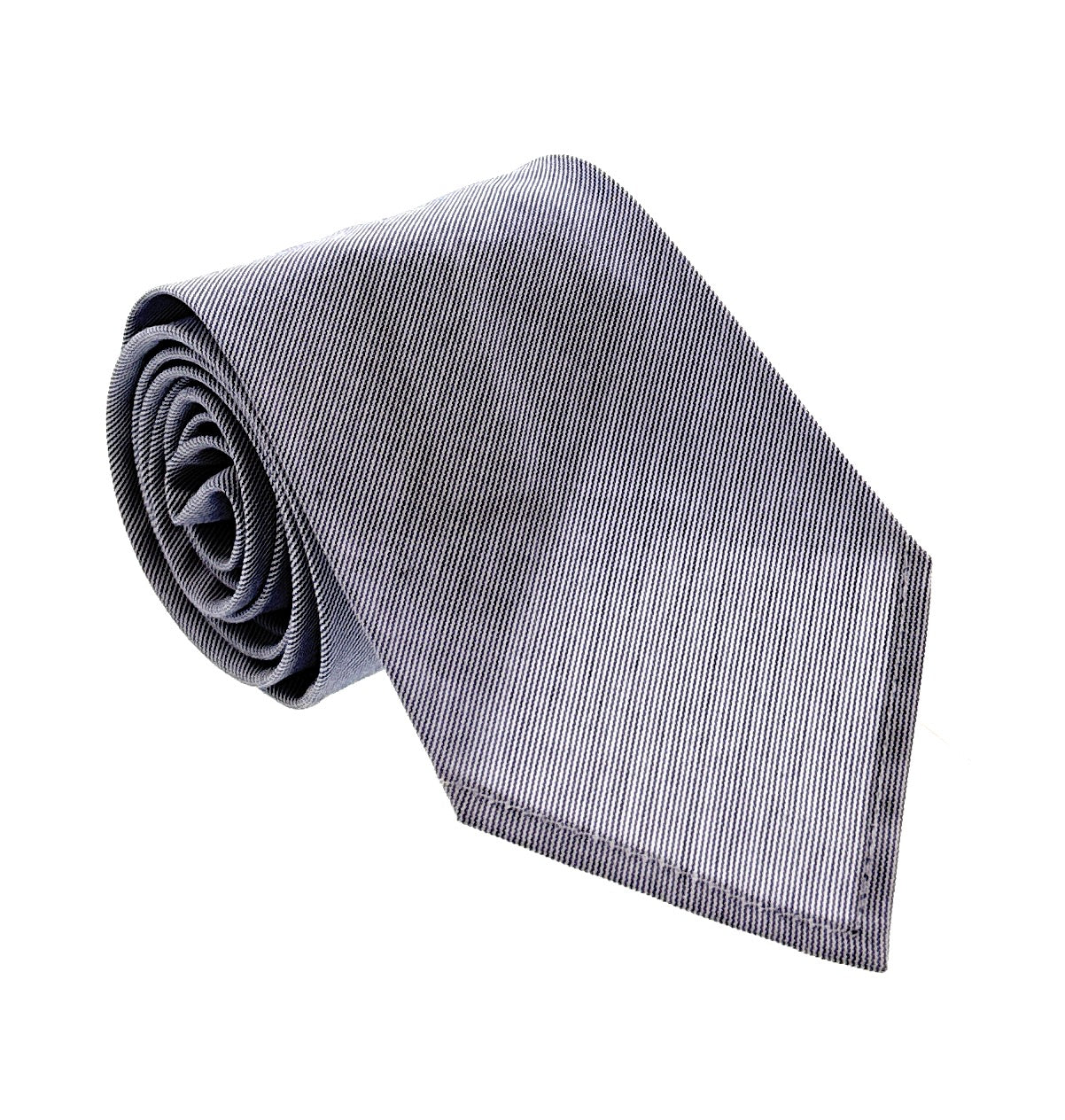 Emporio Armani Men’s Light Purple Cross Stitched Cotton Necktie, 3"