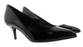 Dolce & Gabbana Black Classic Kitten Heel Pumps-EU36.5