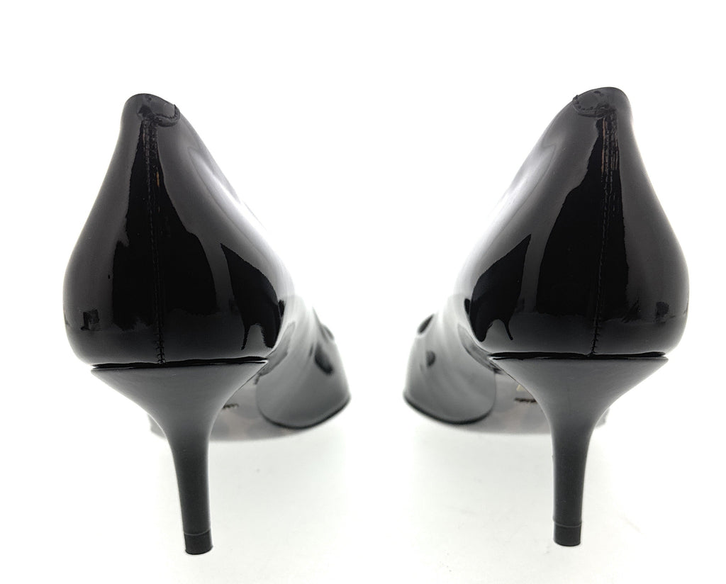 Dolce & Gabbana Black Classic Kitten Heel Pumps-EU36.5