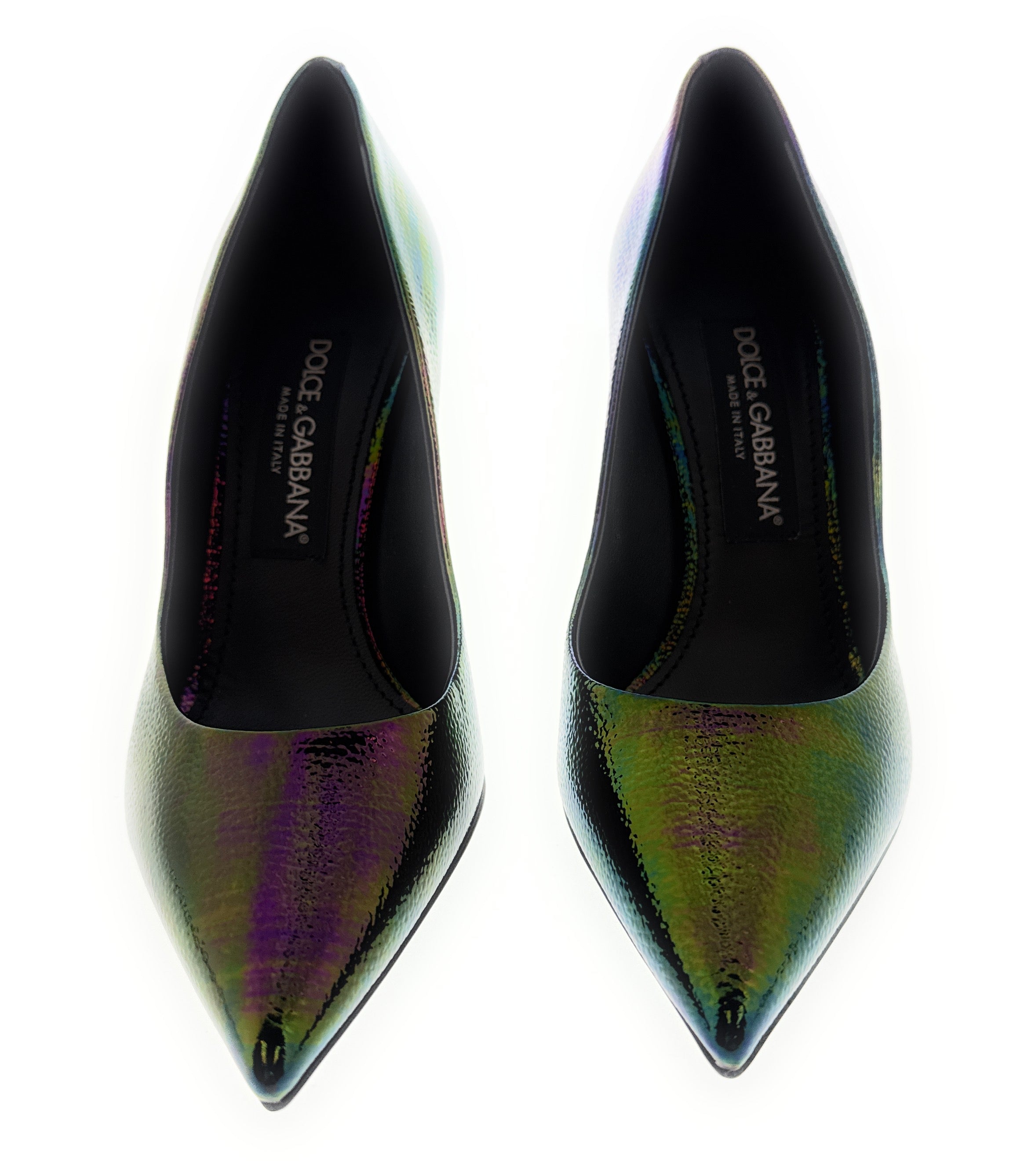 Dolce & Gabbana Multicolor Irridiscent Classic Pumps-EU37.5