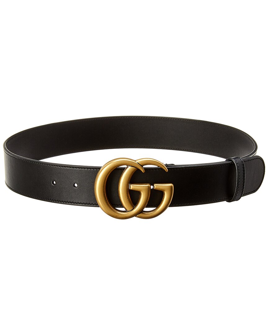 Gucci Gg Leather Belt