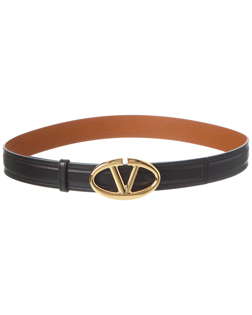Valentino Vlogo Moon 30Mm Leather Belt