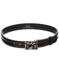 Gucci Memorable Buckle Leather Belt Black