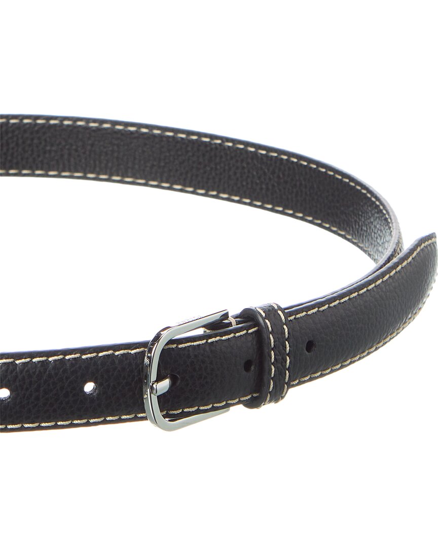Toteme Stitch Detail Leather Belt