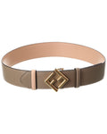 Fendi Ff Diamonds Reversible Leather Belt