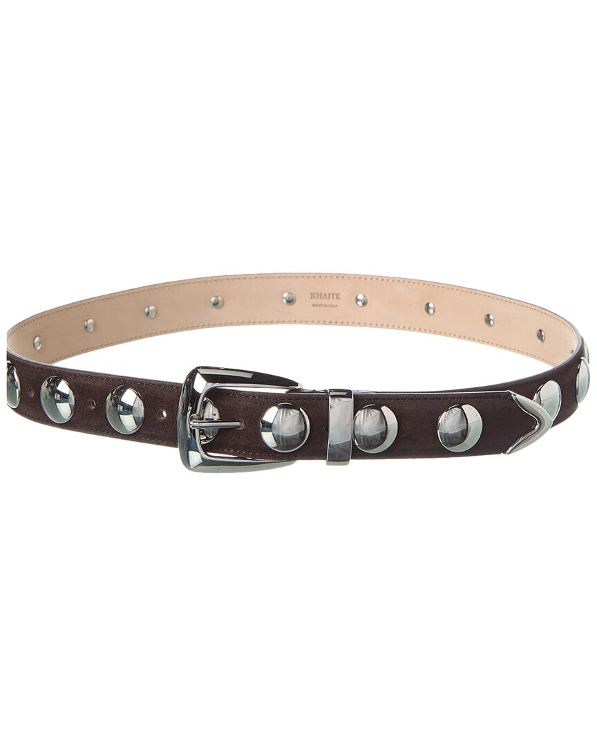 Khaite Benny Suede Belt