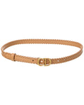 Dior Saddle Leather Belt