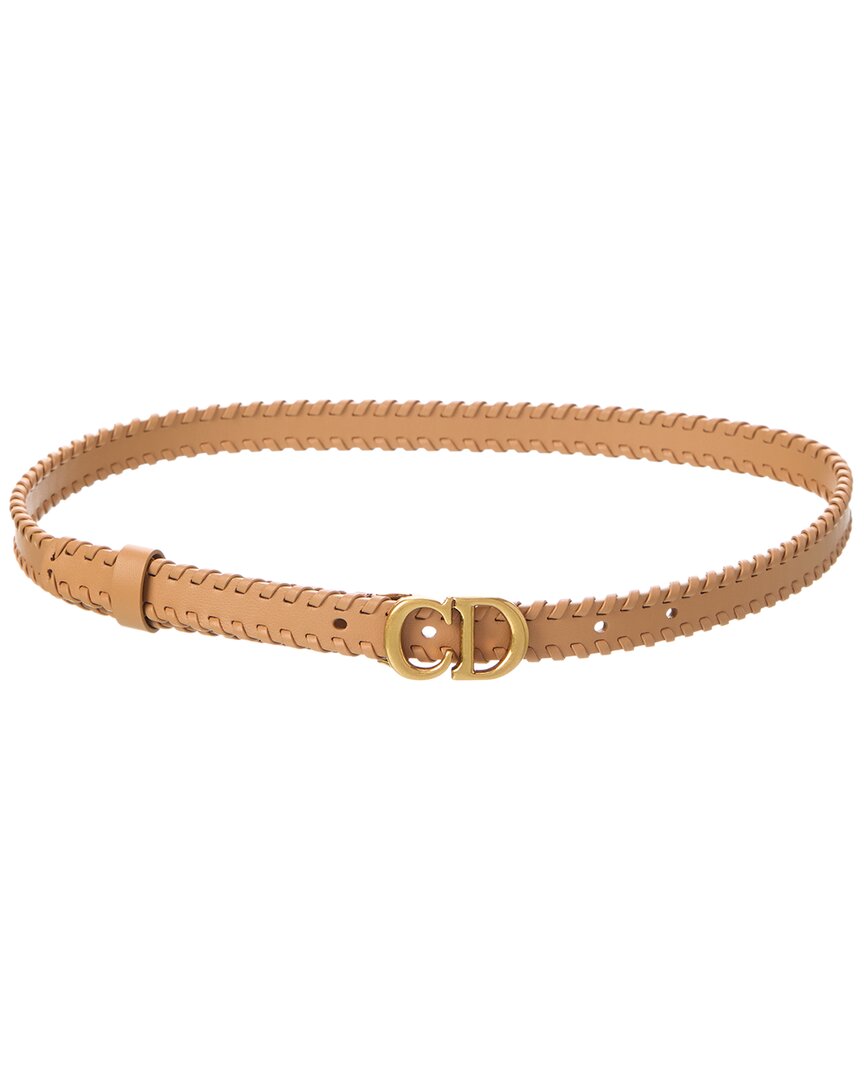 Dior Saddle Leather Belt