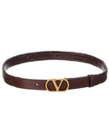 Valentino Vlogo Signature Leather Belt