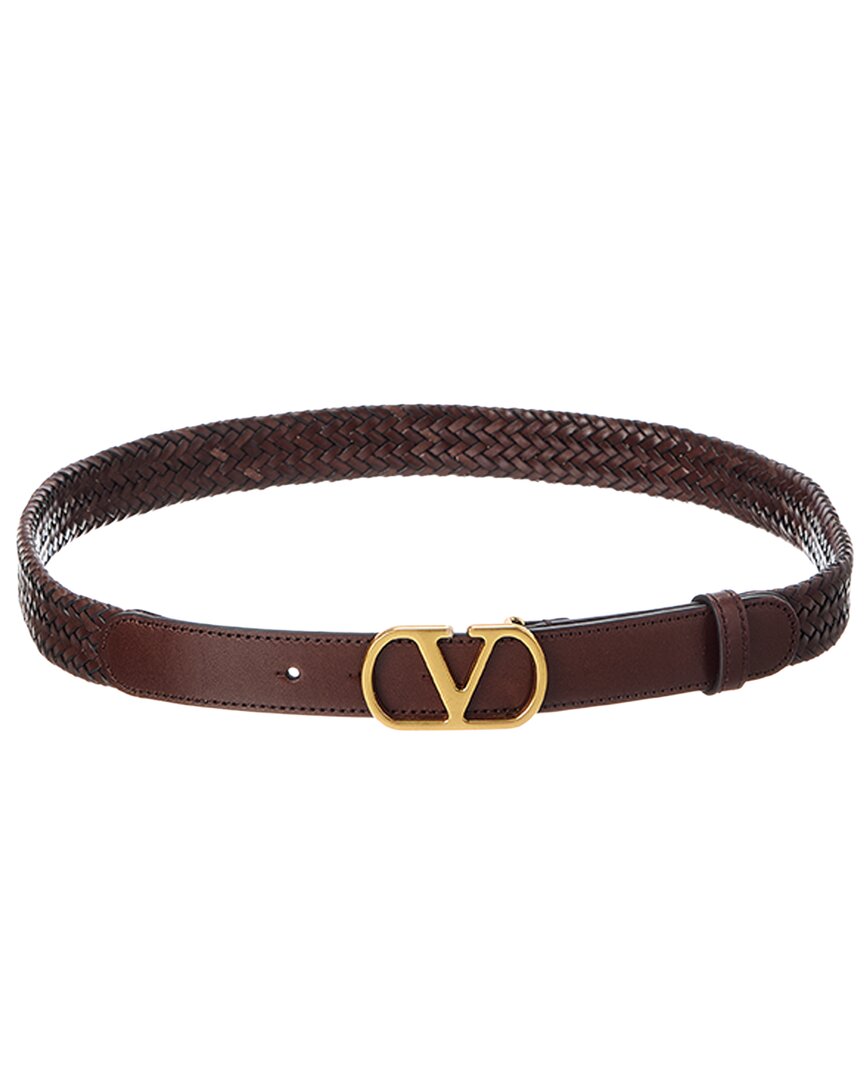Valentino Vlogo Signature Leather Belt