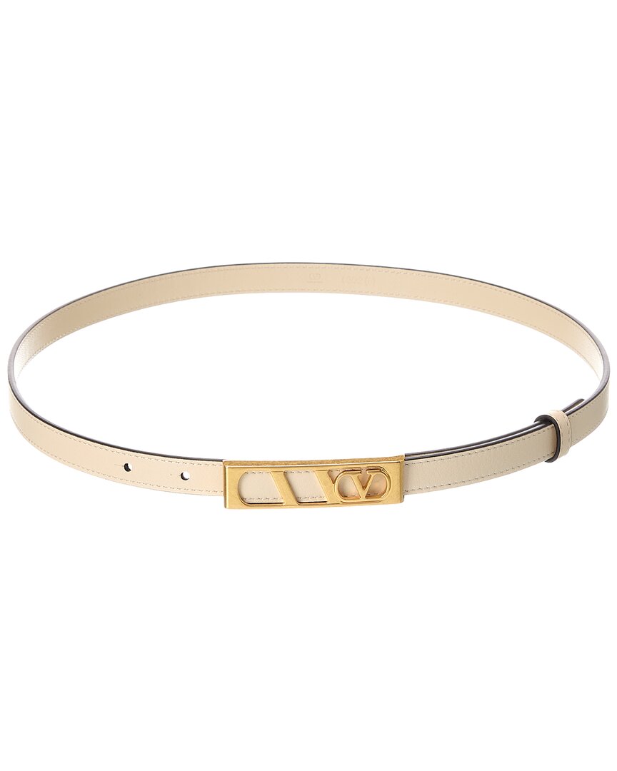 Valentino Vlogo Signature Leather Belt