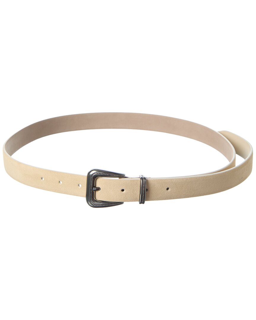 Brunello Cucinelli Suede Belt