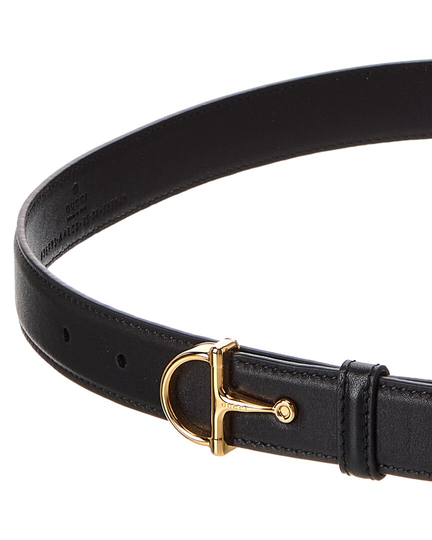 Gucci Horsebit Leather Belt