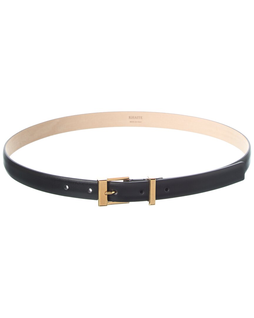 Khaite Manhattan Leather Belt