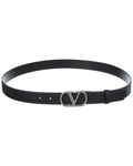 Valentino Vlogo Signature Leather Belt