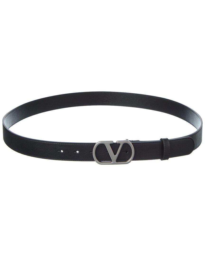 Valentino Vlogo Signature Leather Belt