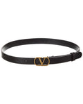 Valentino Vlogo Signature Leather Belt